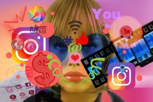 female finance influencer